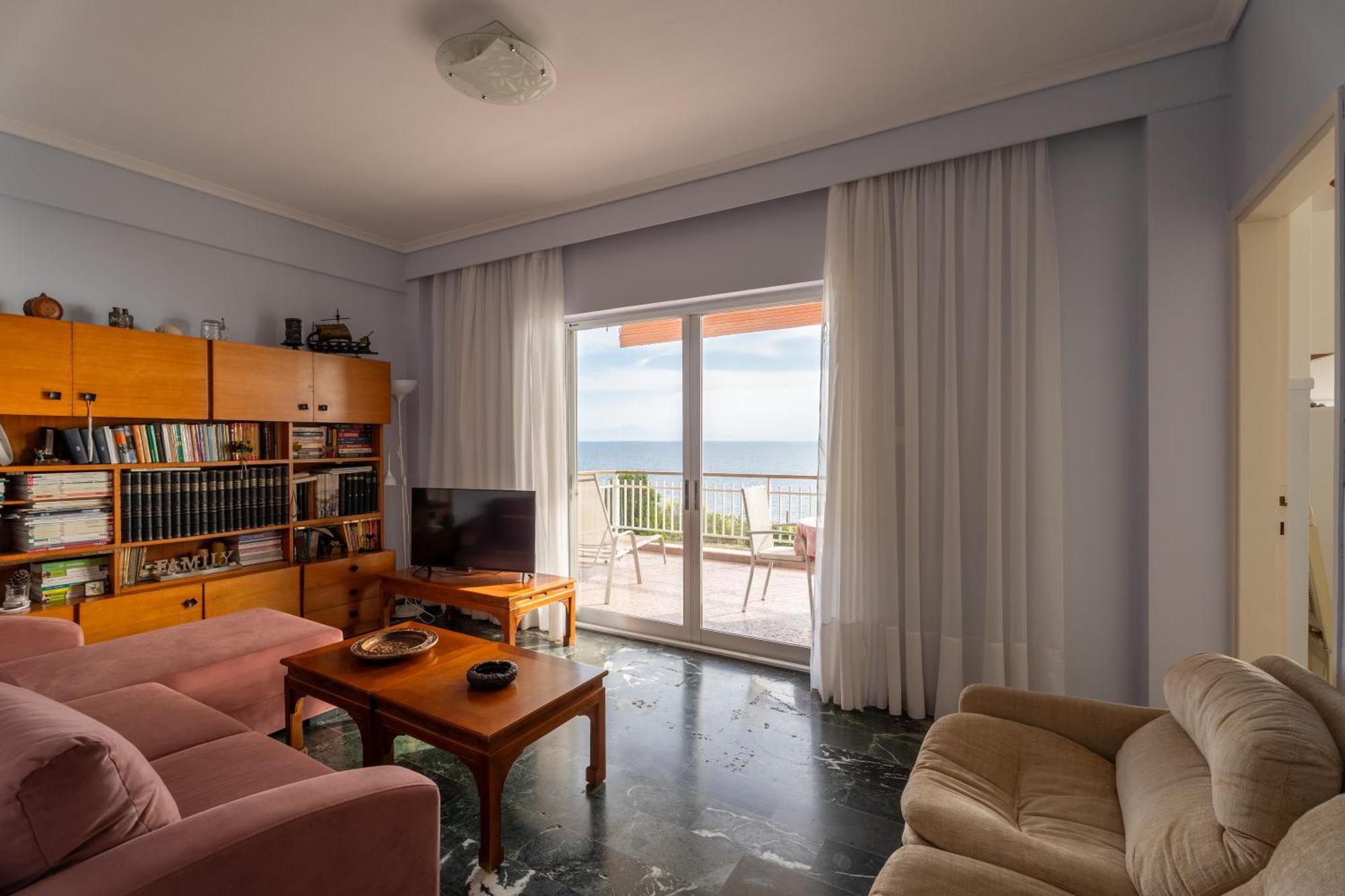 Sunshine House Offering Spectacular Views To Olymp A Apartamento Néa Iráklia Exterior foto