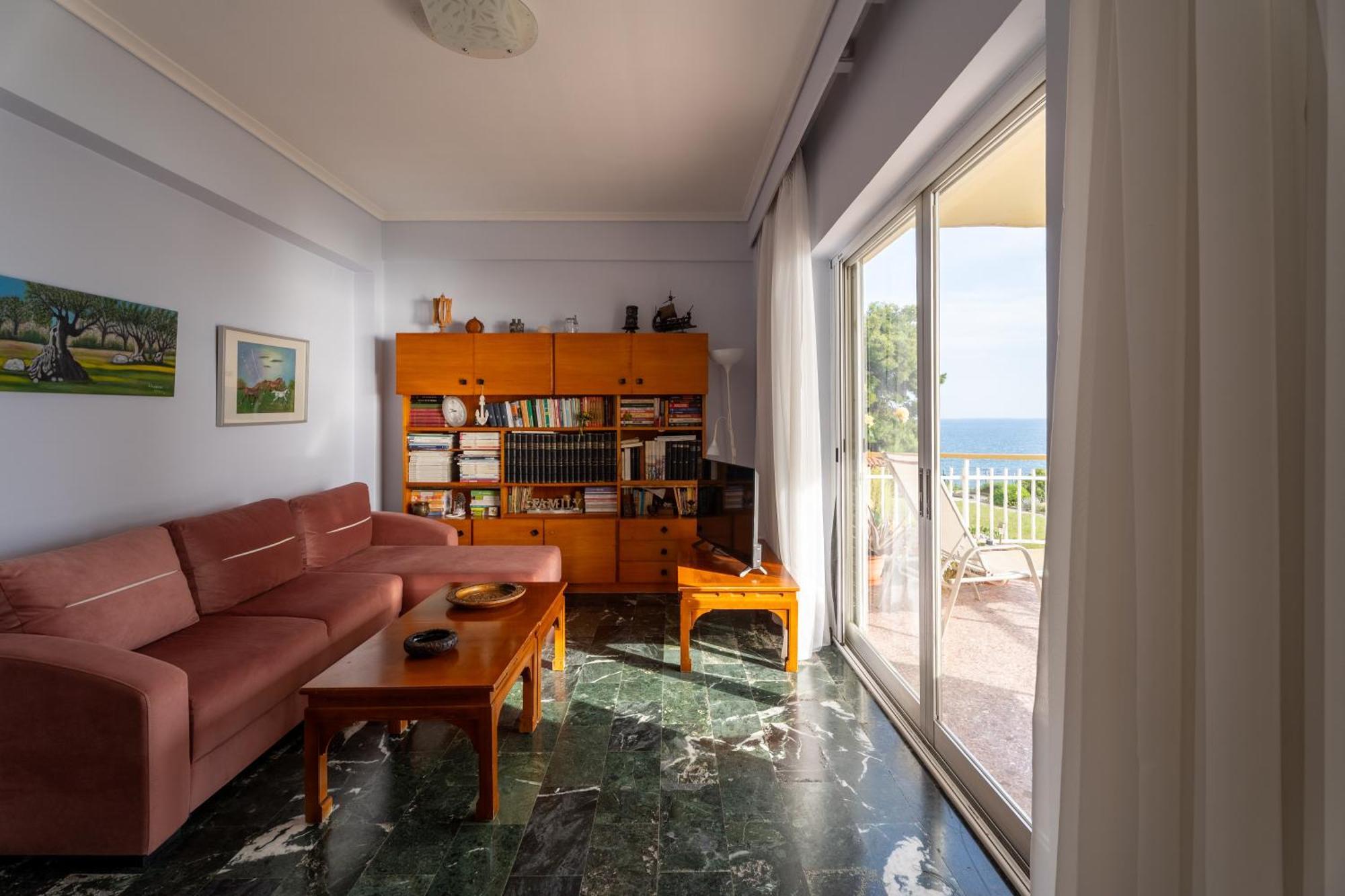 Sunshine House Offering Spectacular Views To Olymp A Apartamento Néa Iráklia Exterior foto